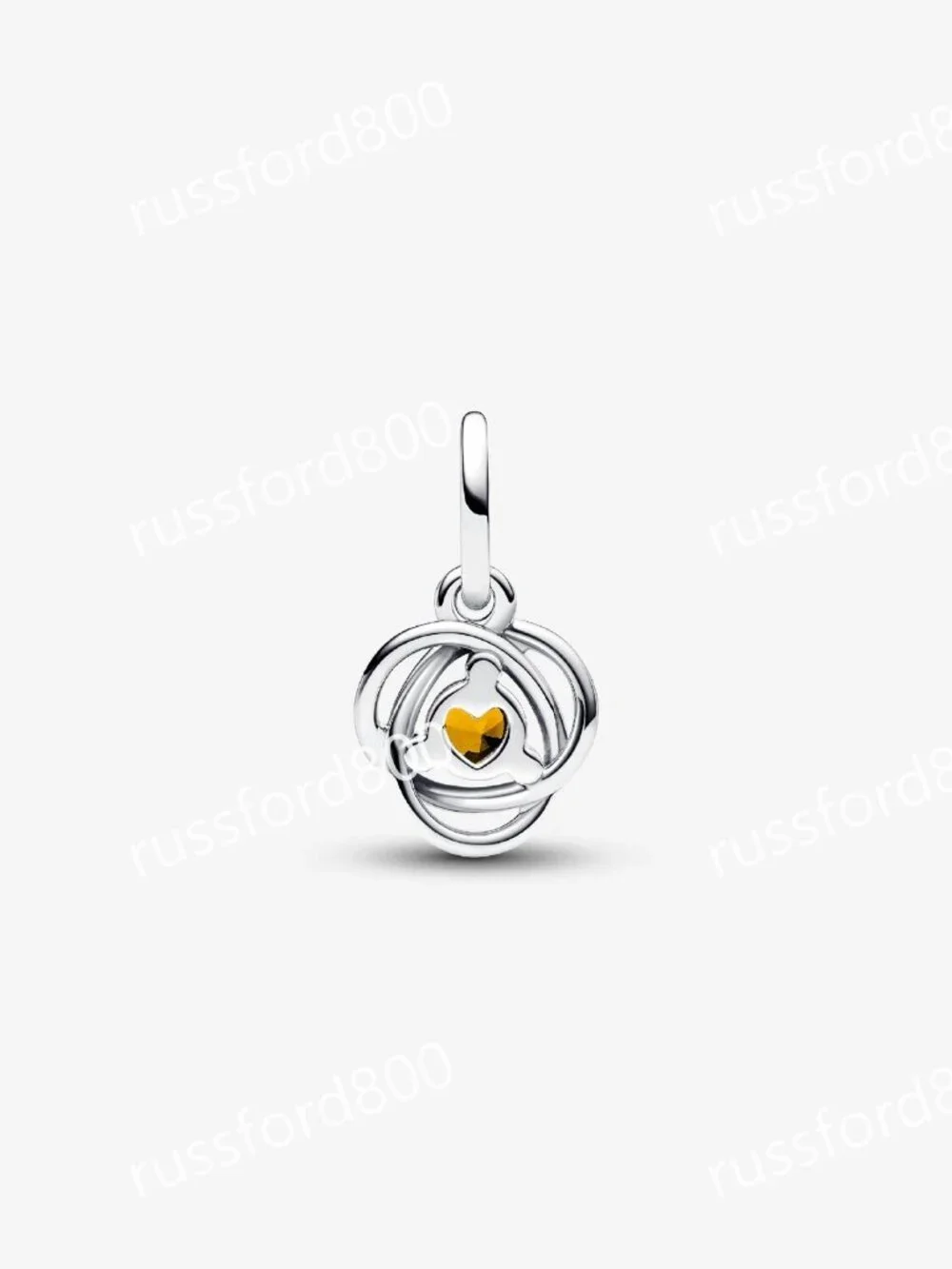 Pandora Honey Eternity Circle Dangle Charm